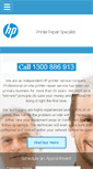 Mobile Screenshot of hpprinterservice.com.au